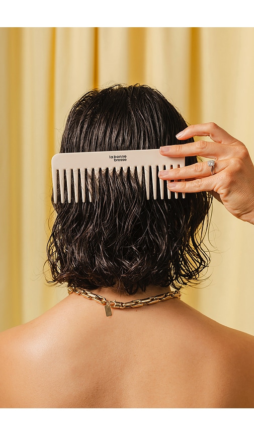 La Bonne Brosse Large Comb In Purple