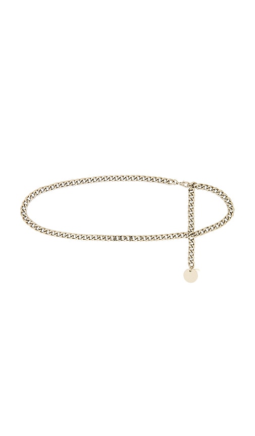 Lovestrength Everywhere Chain Belt In Metallic