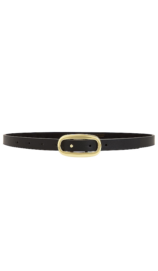 Lovestrength Thin Elongated Buckle In Black