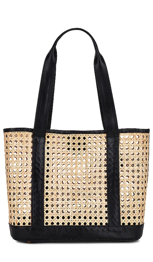 Lovestrength Natural Rattan Wicker Tote In Neutral
