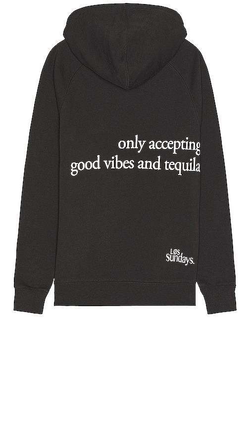 Los Sundays The Good Hoodie In Charcoal