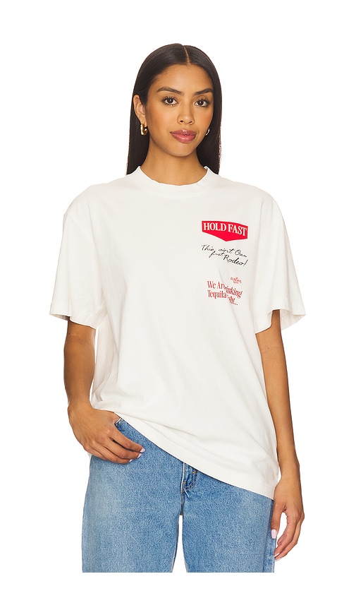 Los Sundays The Hold Fast Tee In White