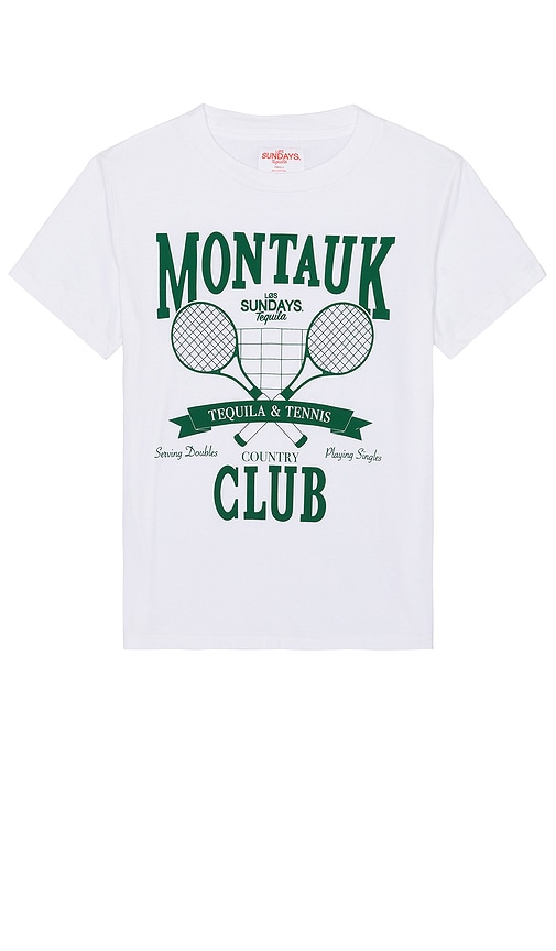 Los Sundays The Montauk Tee In White