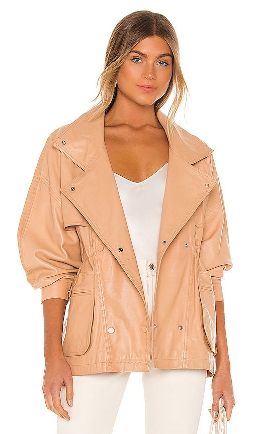 Bat Linen Mix Parka