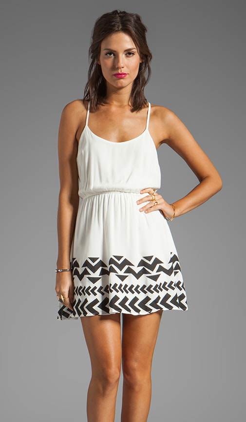 Tank Dress with Bottom Hem Detail