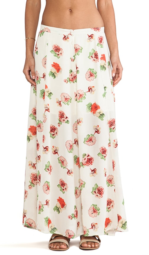 Floral Maxi Skirt