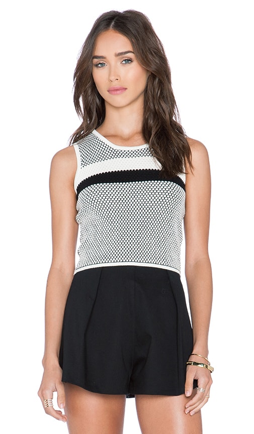 Polka Dot Crop Top