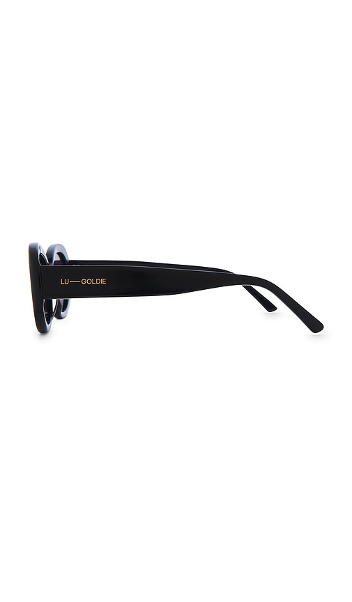  Lu Goldie Sonnenbrille Valentina In Black. 
