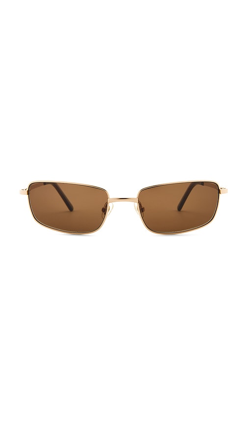 Yuki Sunglasses in Brown.
