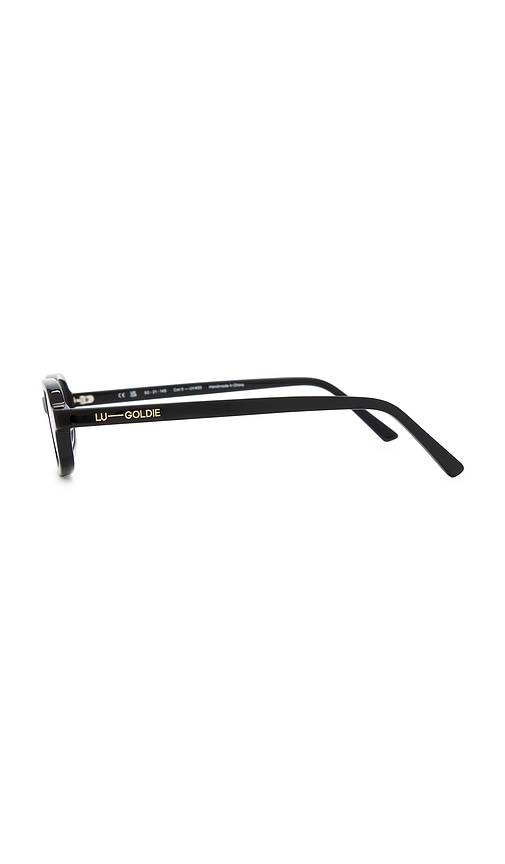  Lu Goldie Brille Vera In Black. 