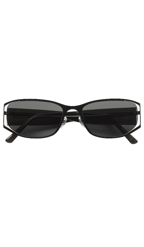 Lu Goldie Iris Sunglasses in Black