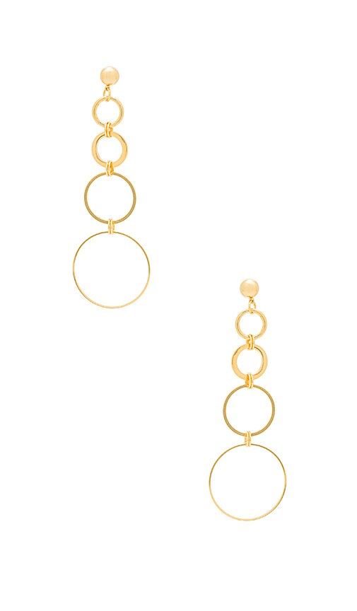 BOUCLES D'OREILLES CASCADING CIRCLES