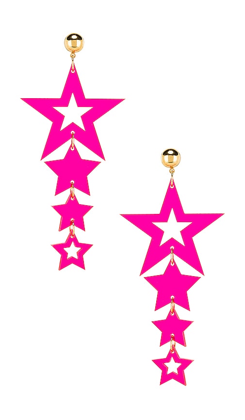 Cascading Star Earrings