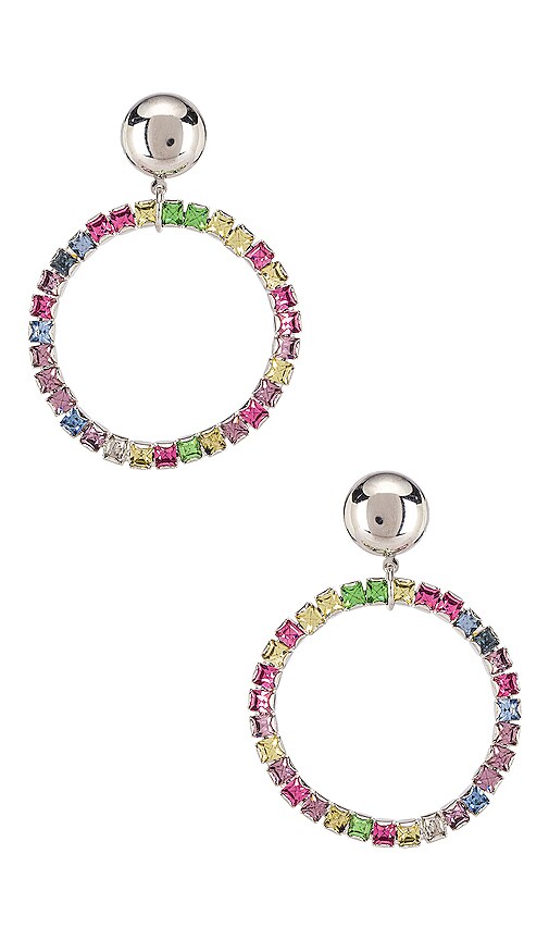 Rainbow Crystal Earrings