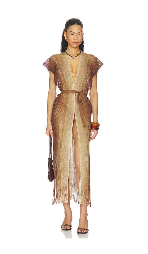 Luli Fama Sunshine Addict Long Caftan