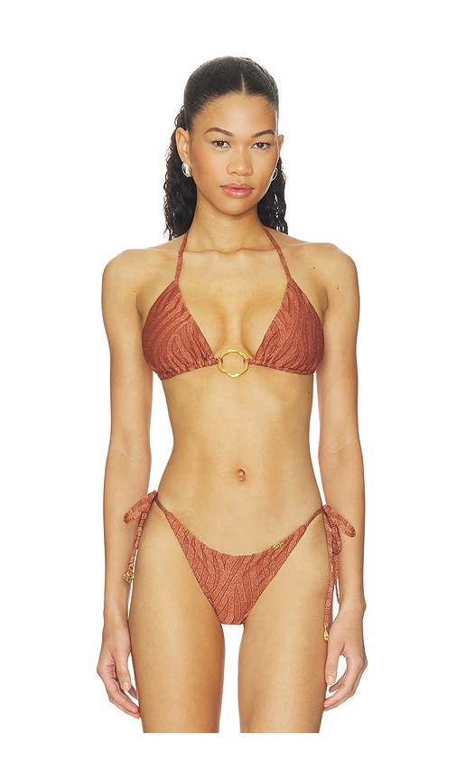 Luli Fama Muse Glow Ring Seamless Triangle Top