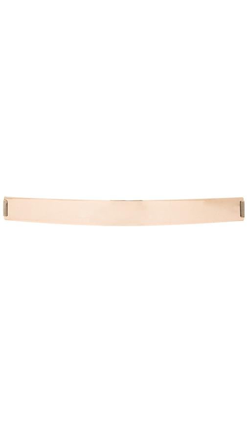 Thick Gold Banded Belt