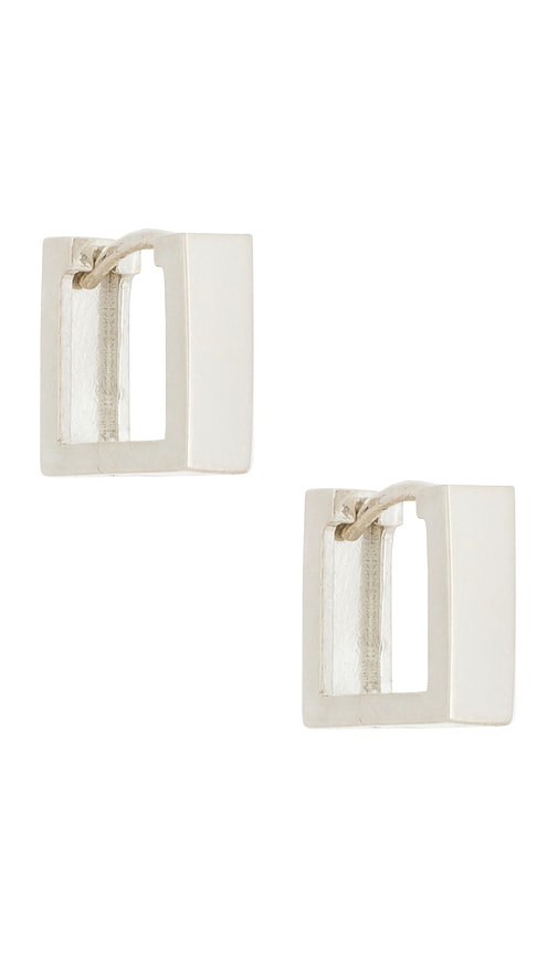 LOUPN Square Hoop Earrings