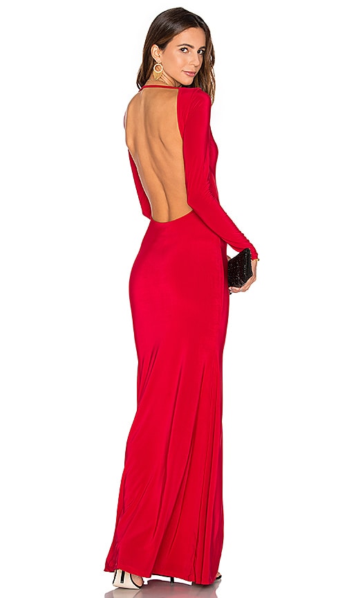 Lurelly Monaco Gown in Red
