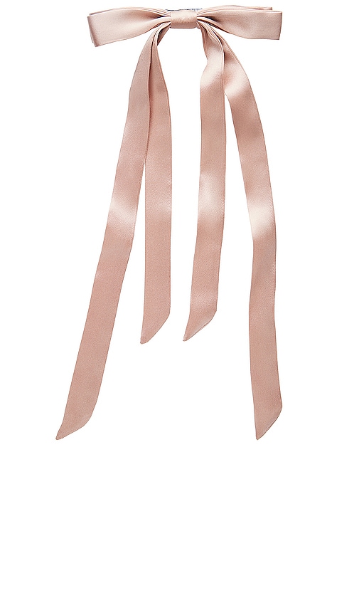 Long Tail Ribbon Long & Skinny Barrette