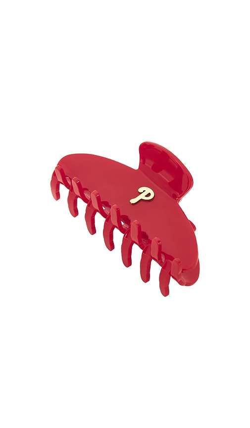 Phillies Charm Hair Clip in Red
