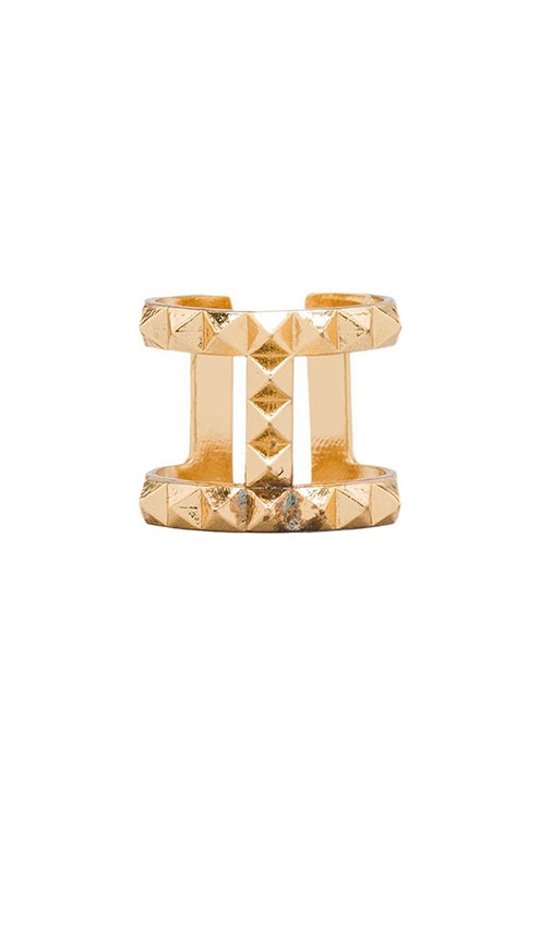 The T-Bar Punk Stud Ring