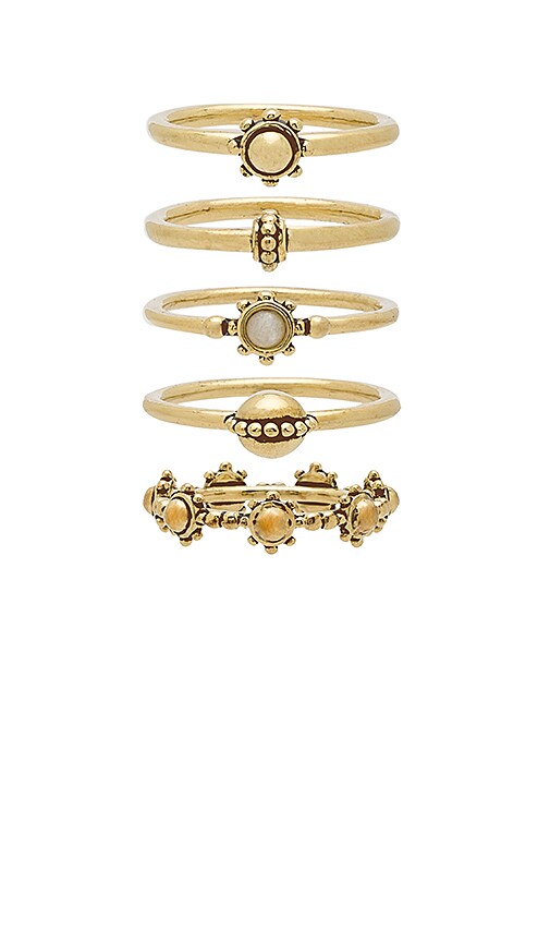 The Baroque Stack Ring Set