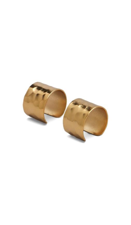 The Hammered Ear Cuff (Set of 2)