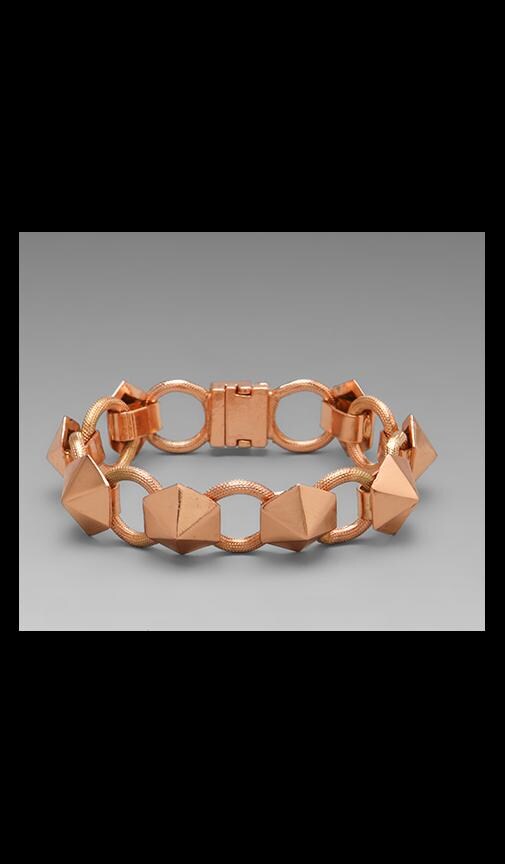 The Pyramid Stud Tennis Bracelet