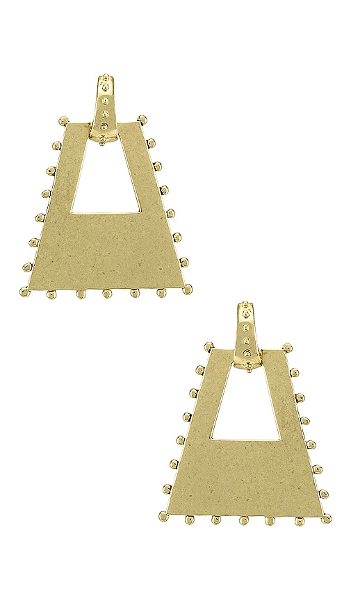 The Zeppelin Statement Hoop Earrings