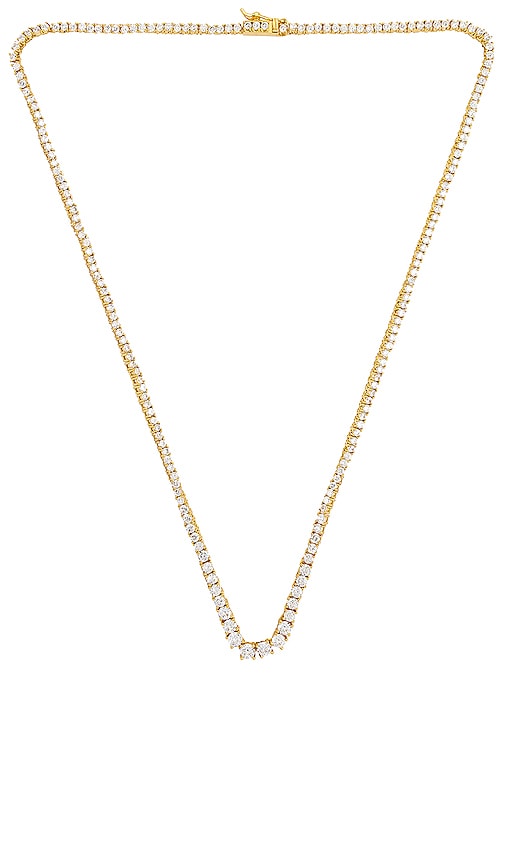 Luv Aj The Ascending Ballier Necklace In Gold