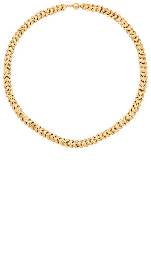 Luv Aj The Fiorucci Chain Necklace In Metallic Gold