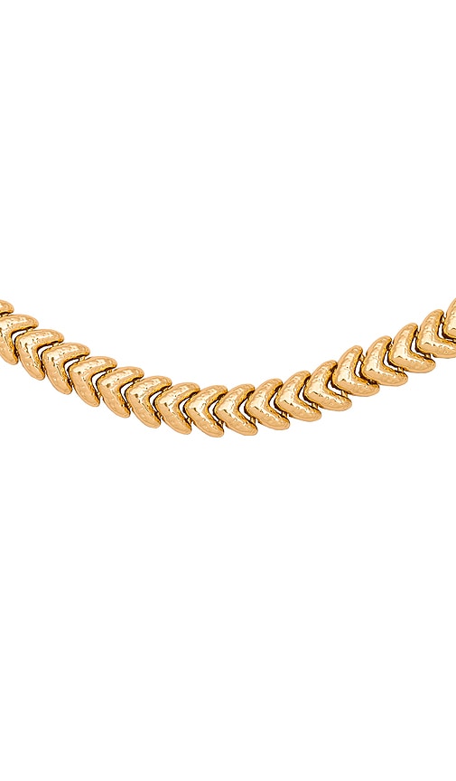 Shop Luv Aj The Fiorucci Chain Necklace In Metallic Gold