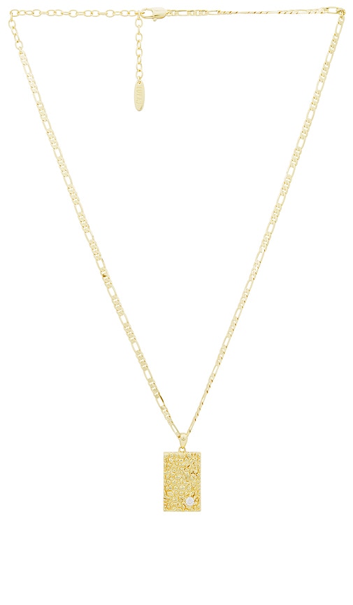 Shop Luv Aj Tunie Tag Necklace In 골드