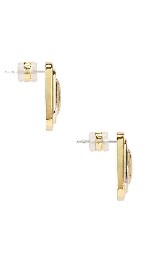 Shop Luv Aj Dalia Two Tone Studs In 골드