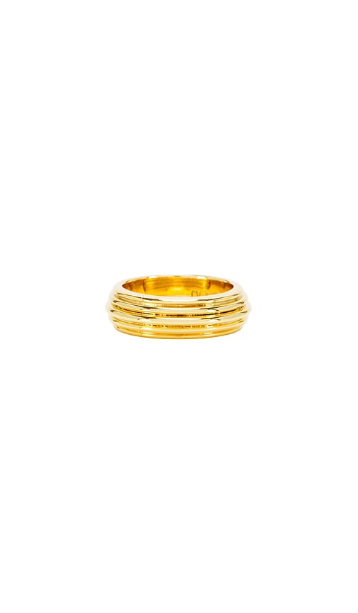 Shop Luv Aj Remy Ridged Ring In 골드