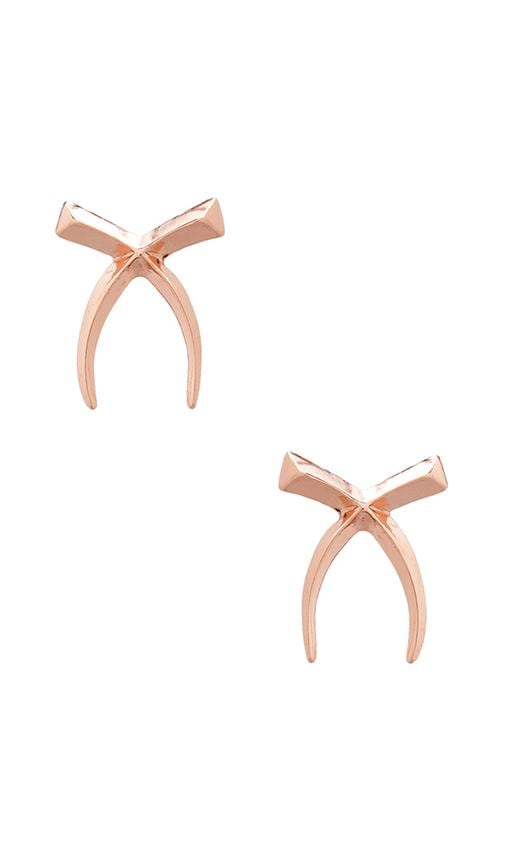 The Cross Tusk Earrings