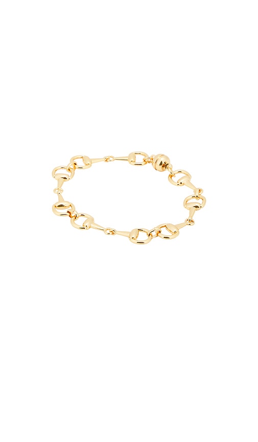 Shop Luv Aj The Horsebit Bracelet In 골드