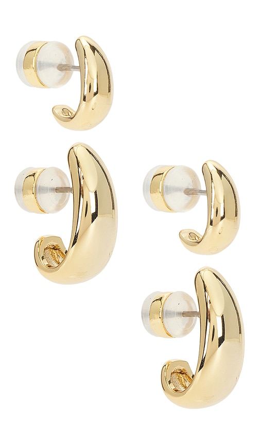 LOT DE BOUCLES D'OREILLES THE CLASSIC CLAW in - Luv AJ - Modalova