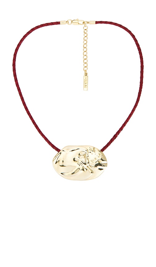 Luv Aj The Granada Disc Necklace In Gold