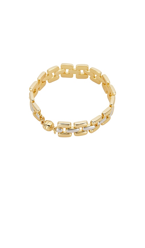  Luv Aj Armreif Noir In Metallic Gold. 