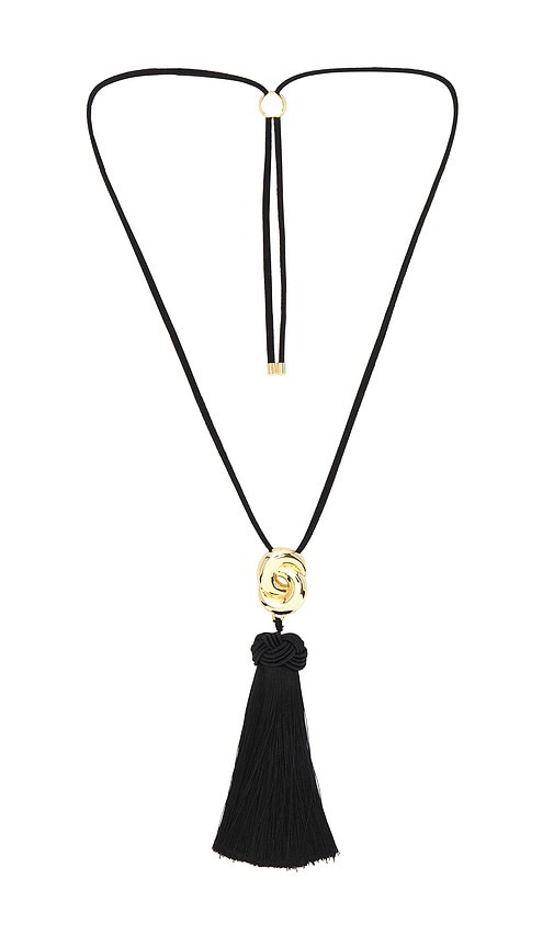 Luv AJ The Solstice Knot Tassel Necklace