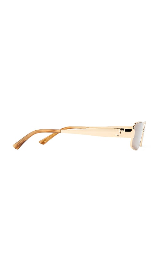  Luv Lou Sonnenbrille The Ryan In Metallic Gold. 