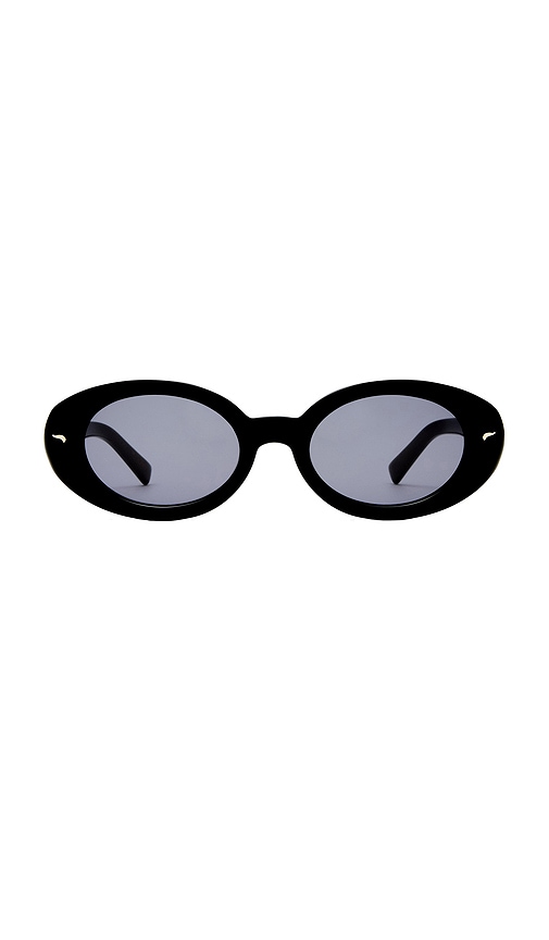 The Audrey Sunglasses in Black.