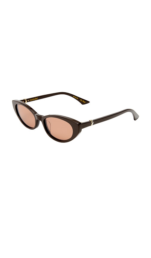 Luv Lou The Blair Sunglasses In Brown