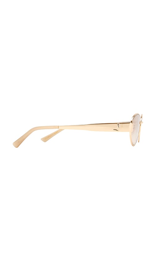  Luv Lou Sonnenbrille The Boston In Metallic Gold. 