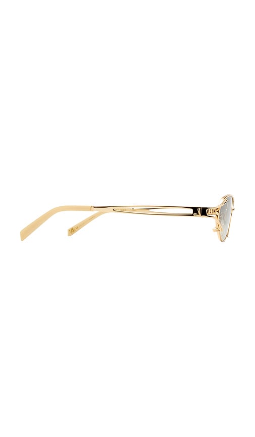  Luv Lou Sonnenbrille The Paloma In Metallic Gold. 