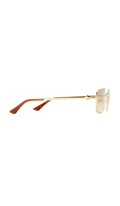  Luv Lou Sonnenbrille Rocky In Metallic Gold. 