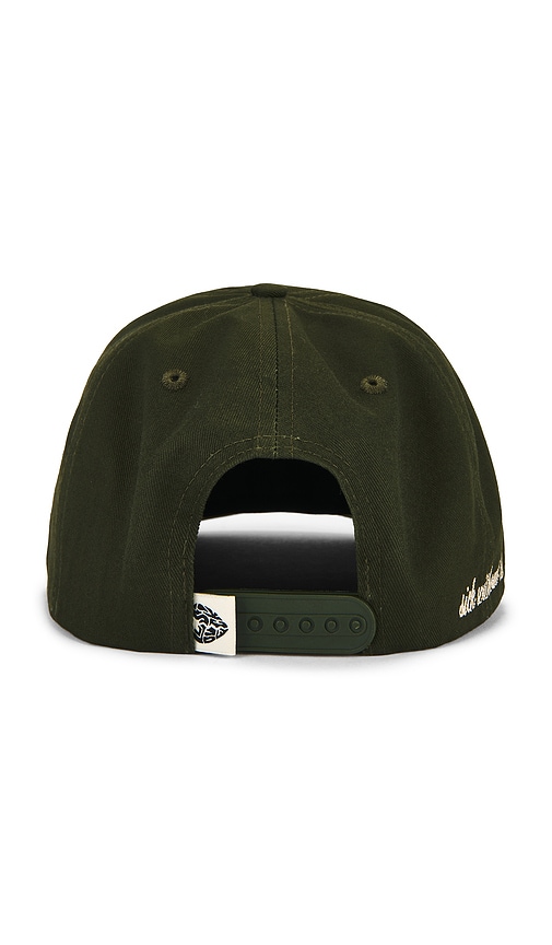 Llovesick Embroidered Franchise Cap In Green