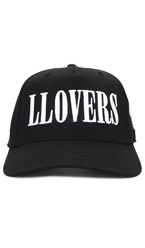 LLOVESICK Llovers Snapback Cap in Black